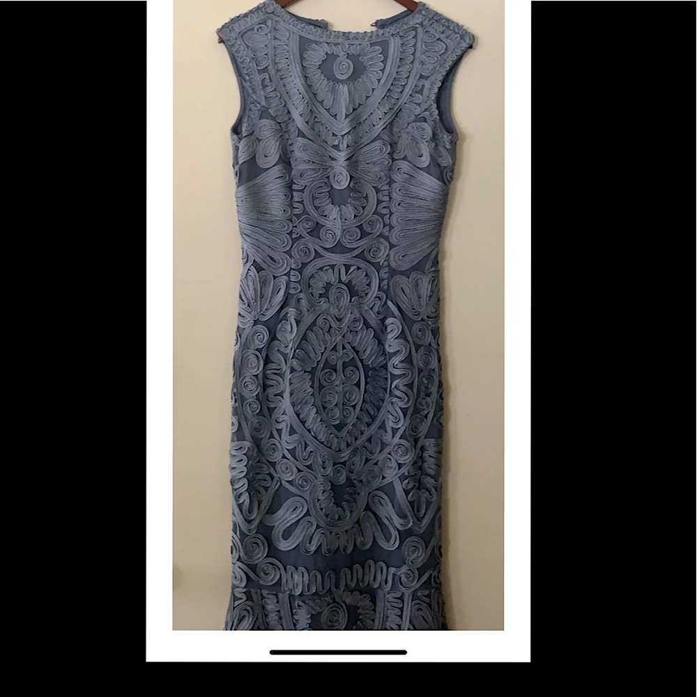 Js collection embroidery dress